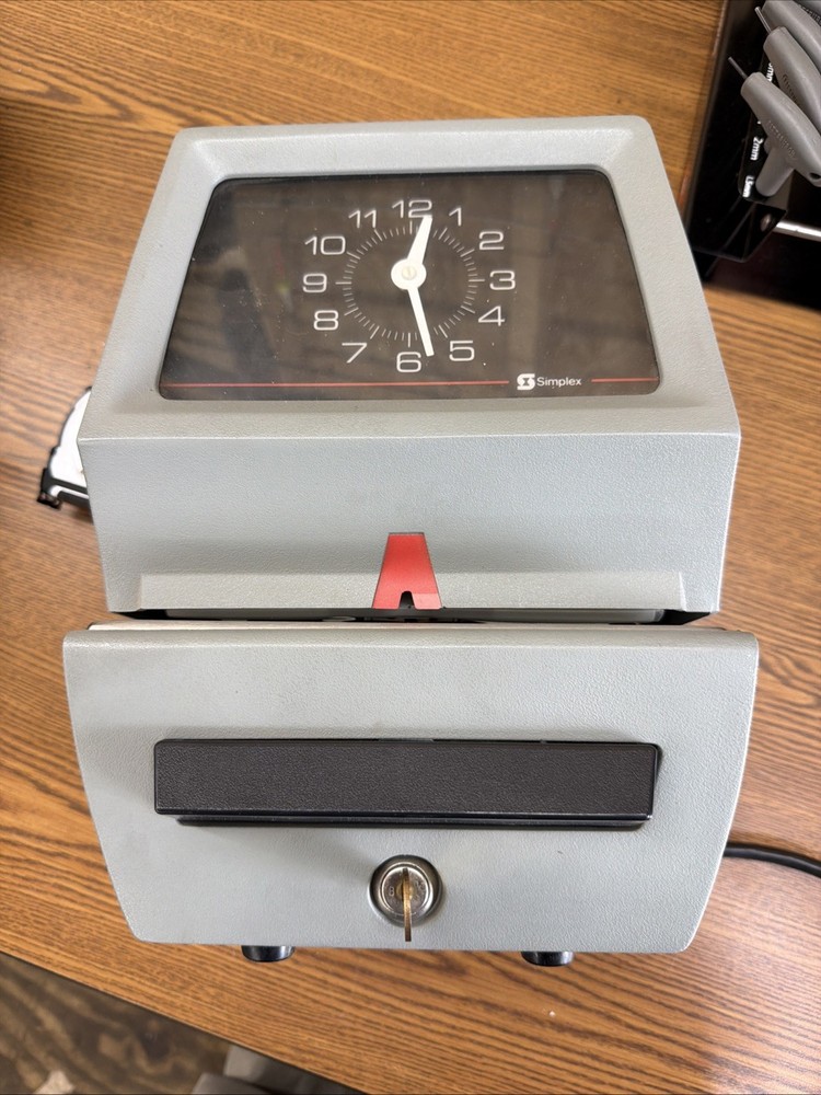 Simplex Time Recorder Model 1101