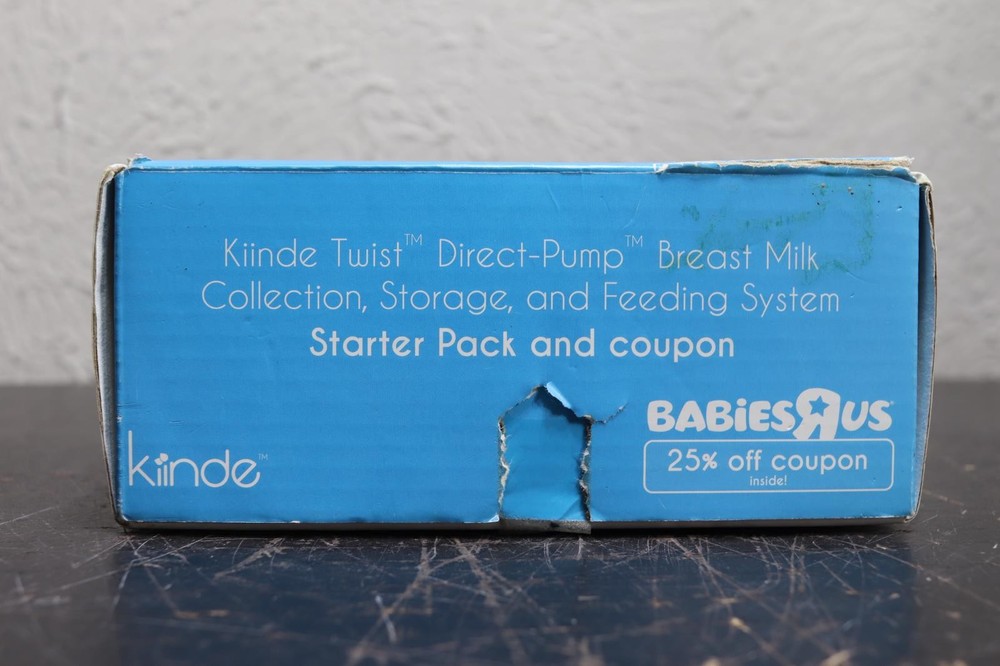 Kiinde Breastfeeding Starter Pack Twist Kit - New Open Box