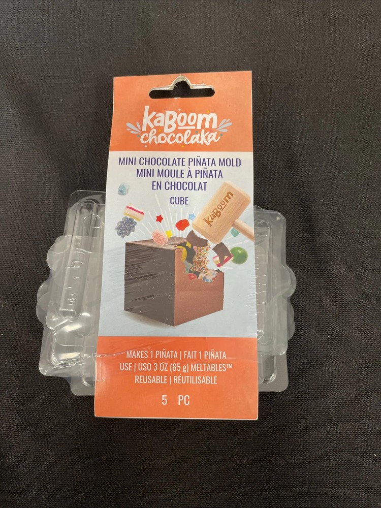 Kaboom Chocolaka Mini Pinata Mold-Cube