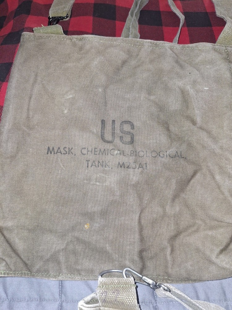 USGI M25a1 Carrying Case with Shoulder Strap Canvas