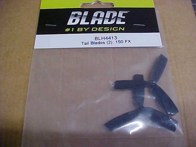 BLADE BLH4413 = TAIL BLADES (2): 150 FX (NEW)