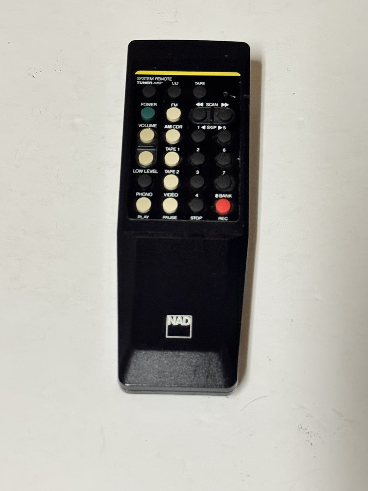 NAD 6325 Stereo Tape Cassette Deck Recorder & Remote Control AS-IS
