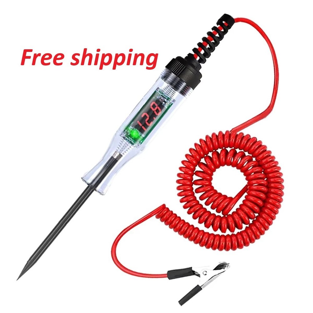 6V-24V Car Circuit Tester Pen Auto Electrical Voltage Test Light Probe Tool