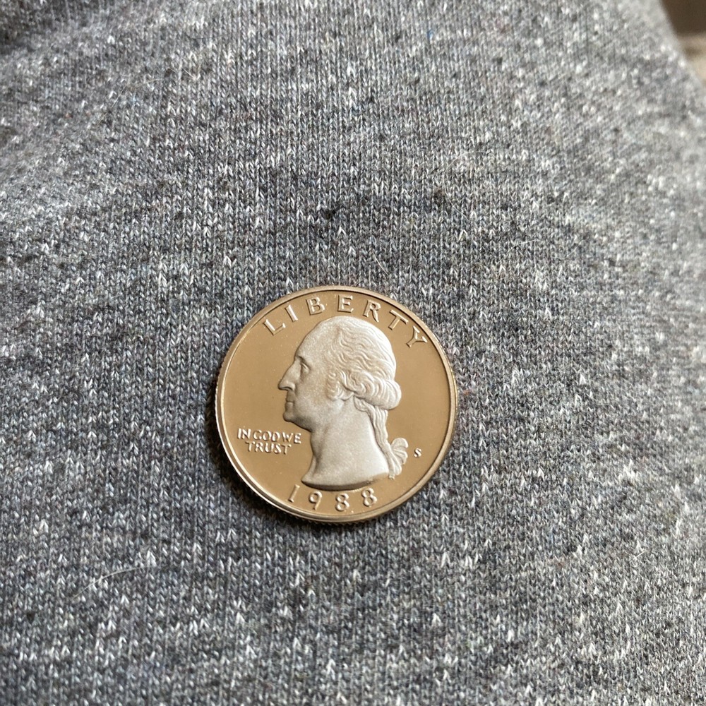 1988 S Washington Quarter Gem Deep Cameo Proof