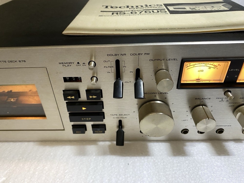 Technics RS-676US Stereo Cassette Deck