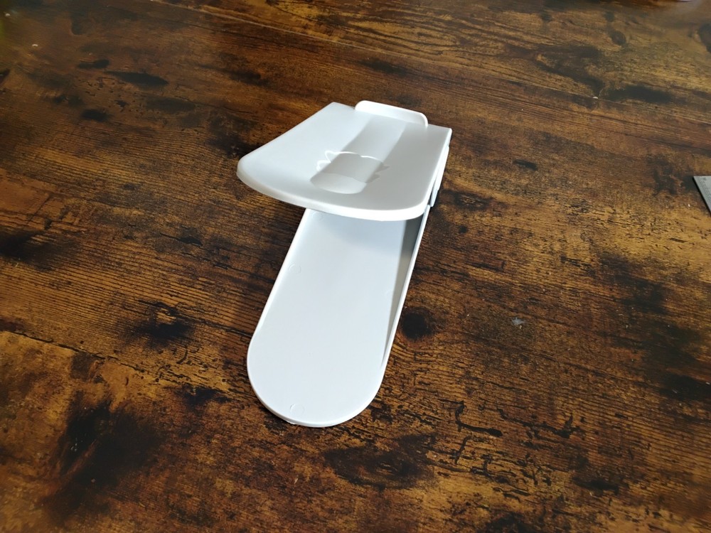 20 Pack Adjustable Shoe Stackers Organizers Space Saving White Organomics