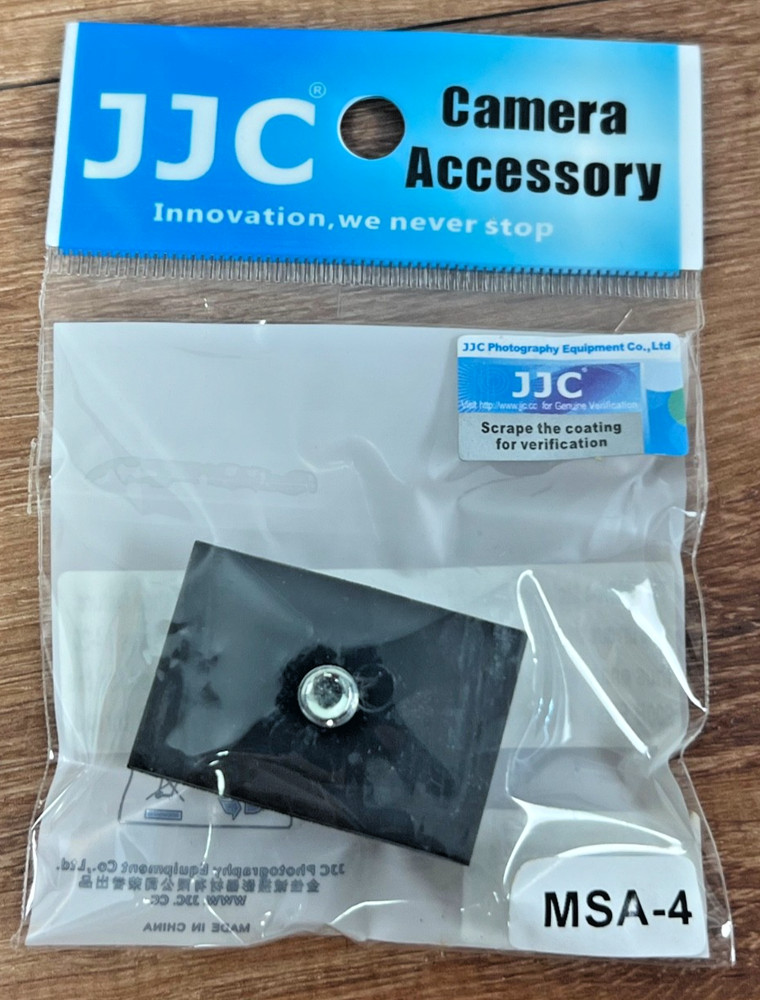 JJC Male Hot Shoe Adapter 1/4" 20 Thread (MSA-4)
