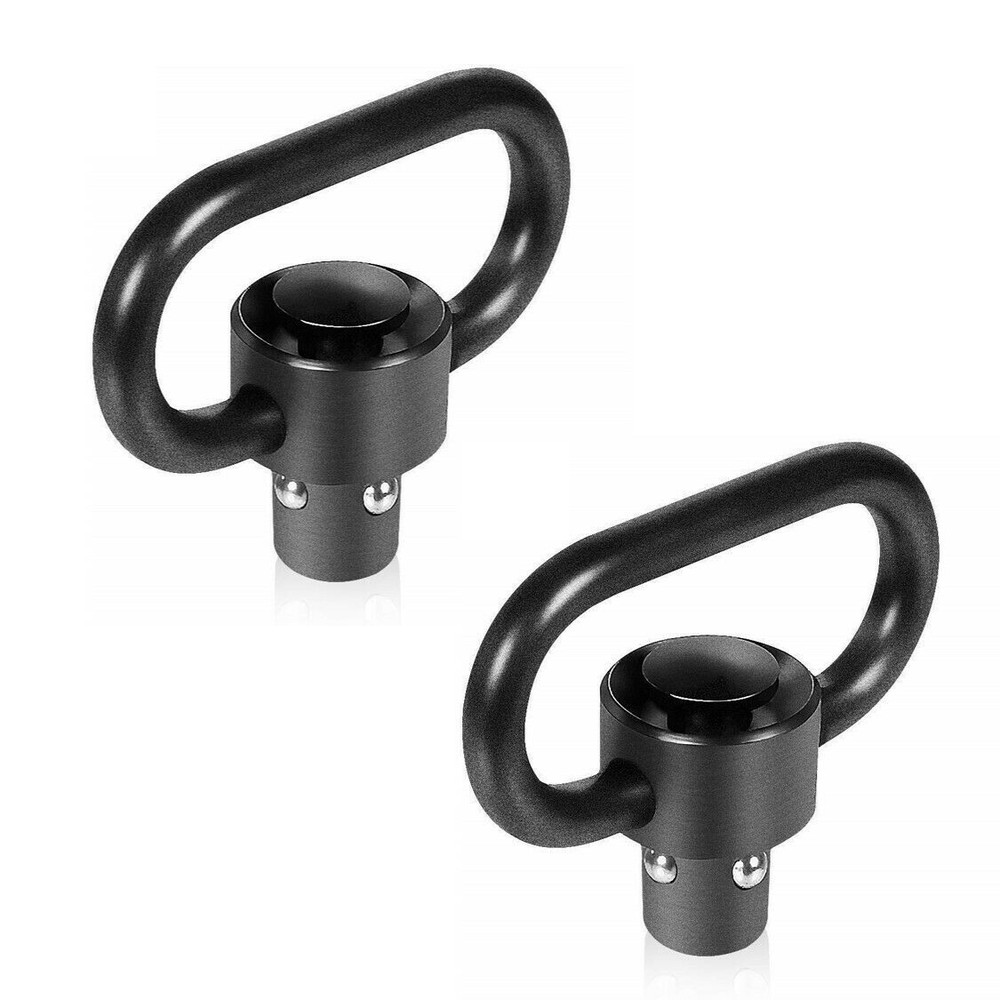 2 PCS Push Button Quick Detach QD Sling Swivel Adapter Attachment Point