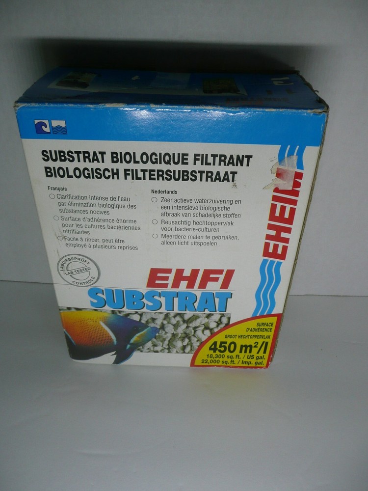 Eheim Substrat 1L Aquarium Filter Media Fish Tank Bio-Filter Medium Reusable