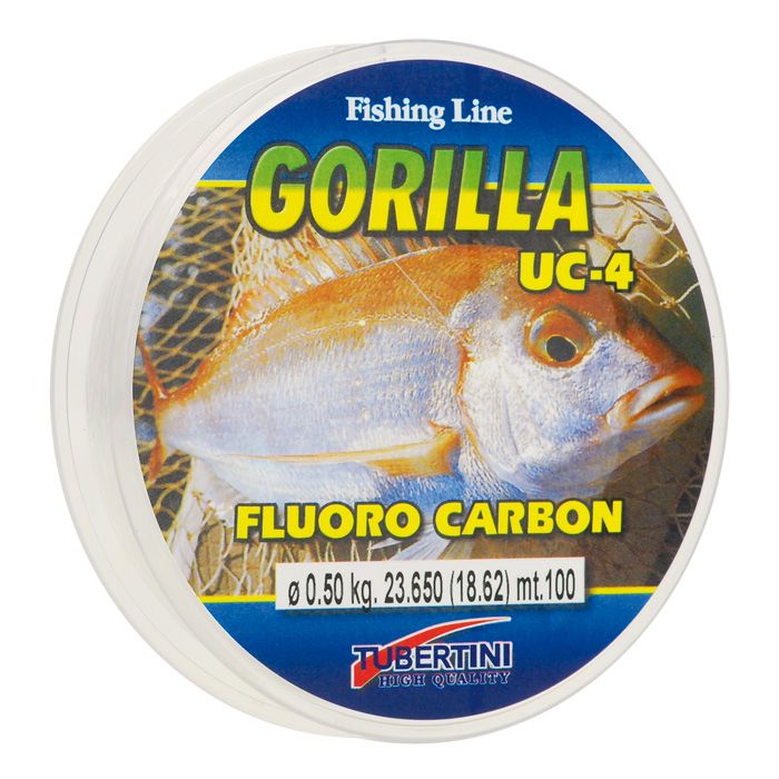 Gorilla UC-4 Tubertini 0.22 Mm Fluorocarbon 100 M Invisible Line