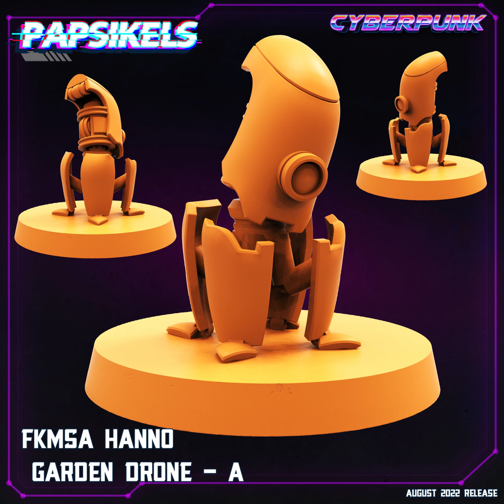 Drone Miniatures | Cyberpunk | Sci-Fi Miniature | Papsikels