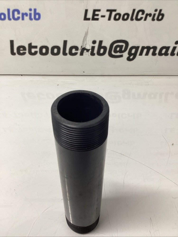 PVC Pipe Nipple 1-1/4" x 8" Schedule 80 Threaded On Both Ends M-485
