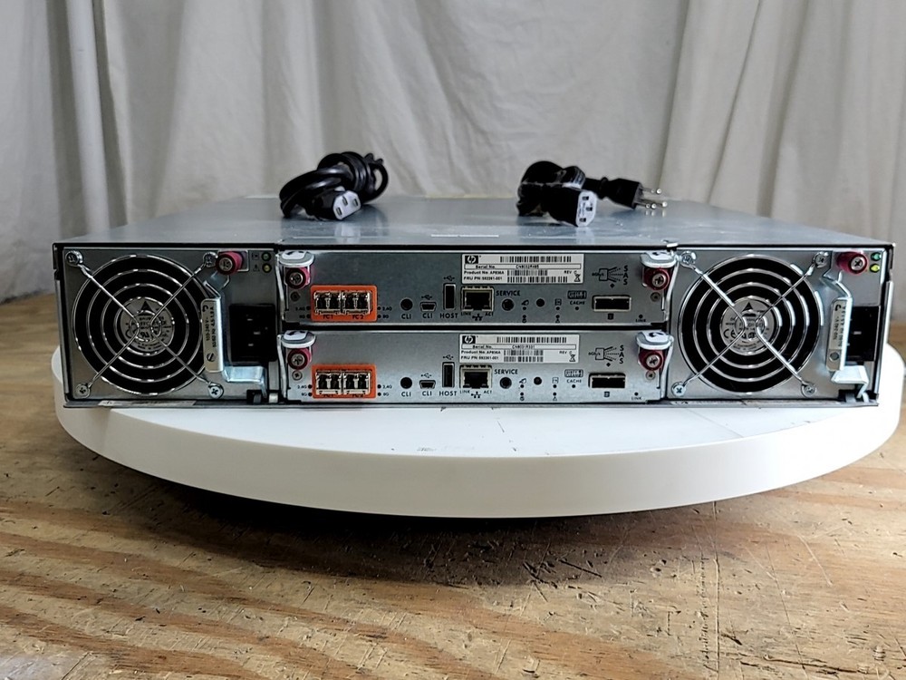 HP FCLSE-0801 AP846A Disk Enclosure SEE NOTES