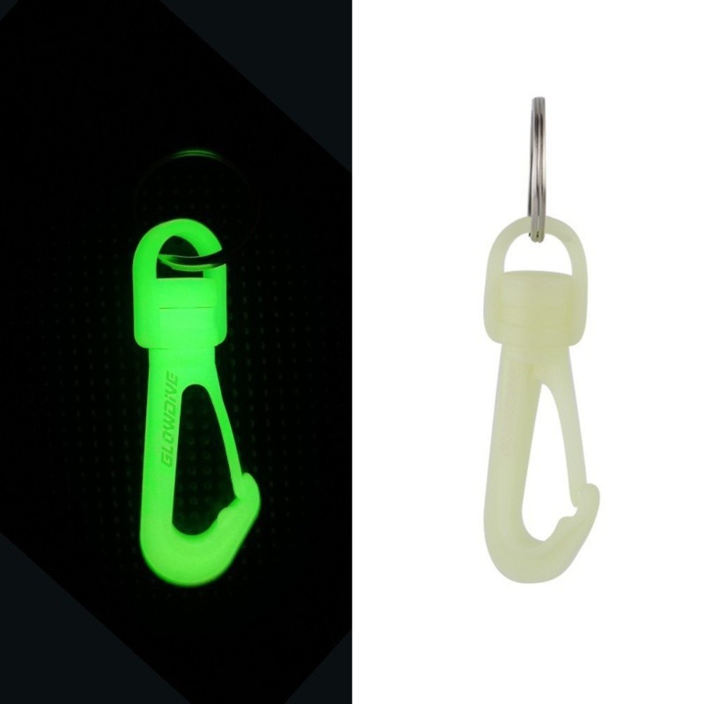 Rotating Diving Buckle with Luminous Coating for Enhanced Night Visibility