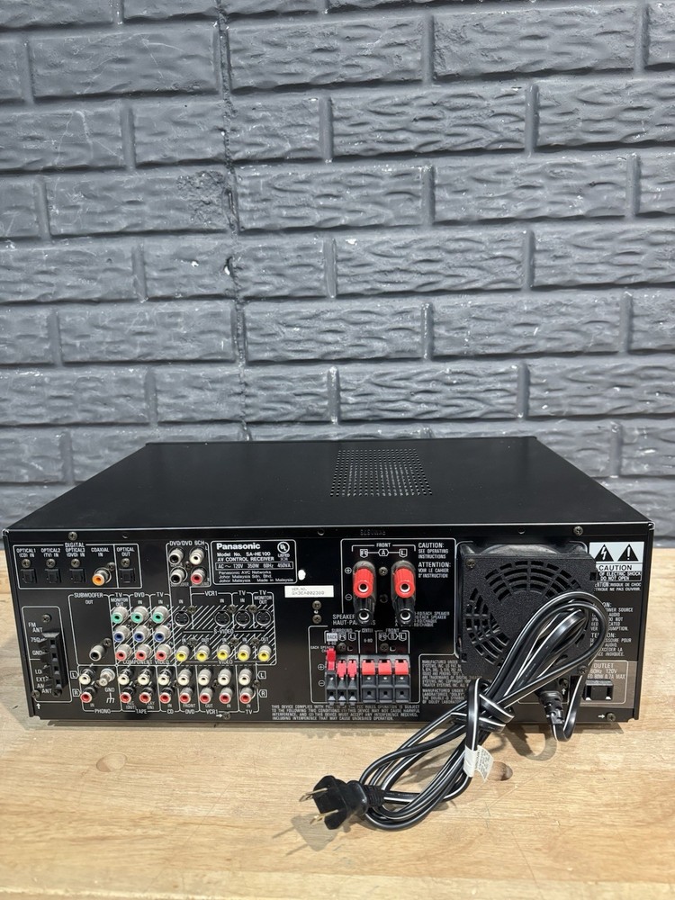 Panasonic SA-HE100 350 Watt AV Control Receiver Dolby TESTED