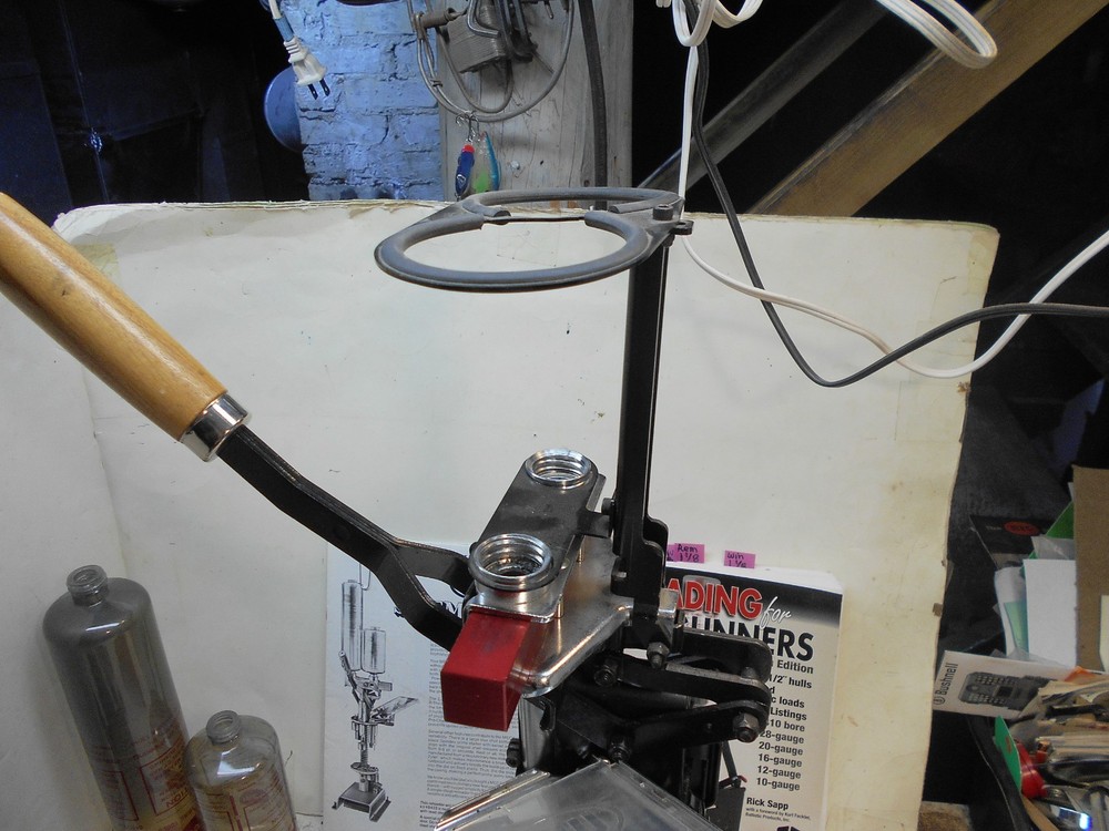 mec 12ga size master shot shell reloading press + some extras