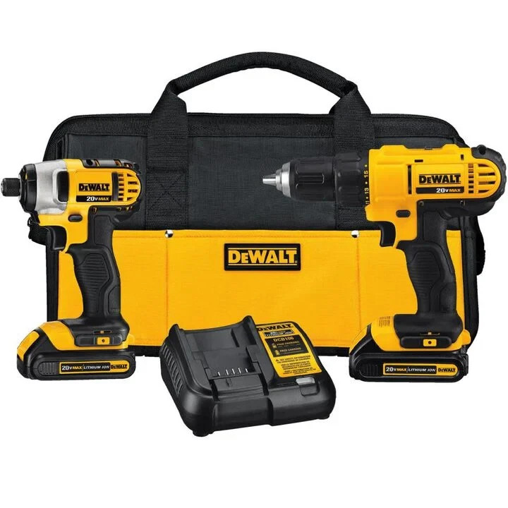 DEWALT 20V Max 2 Tool Combo Kit-DCK240C2