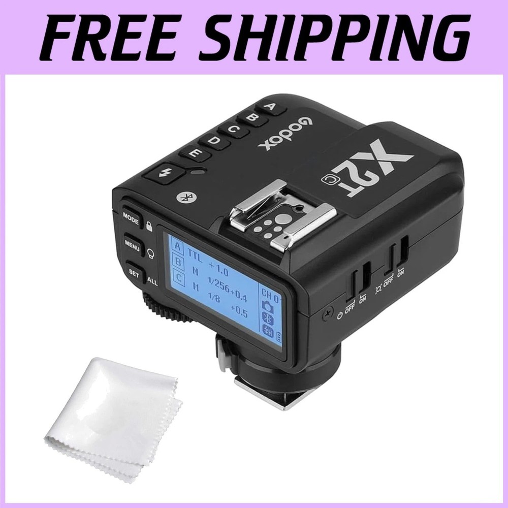 TTL Wireless Flash Trigger for Canon, Bluetooth Connection-