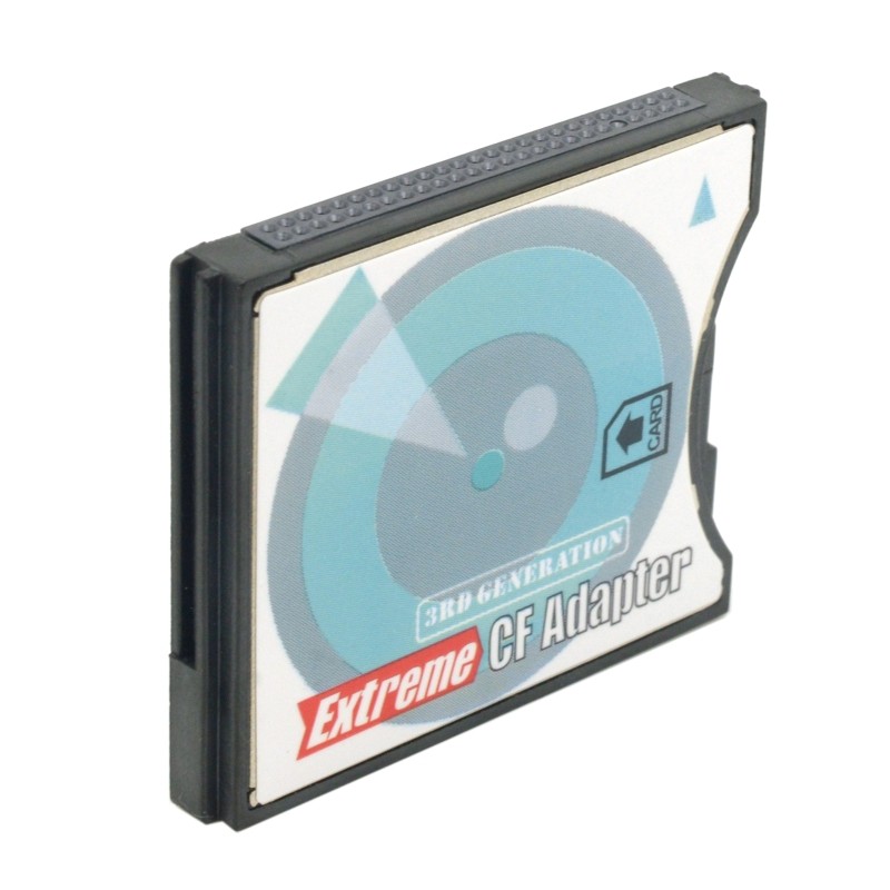 SDXC to CF High-Speed Extreme Compact Flash Type II Memory Card Adapter