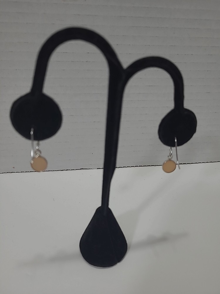 Sterling Silver Moonstone Drop Earrings