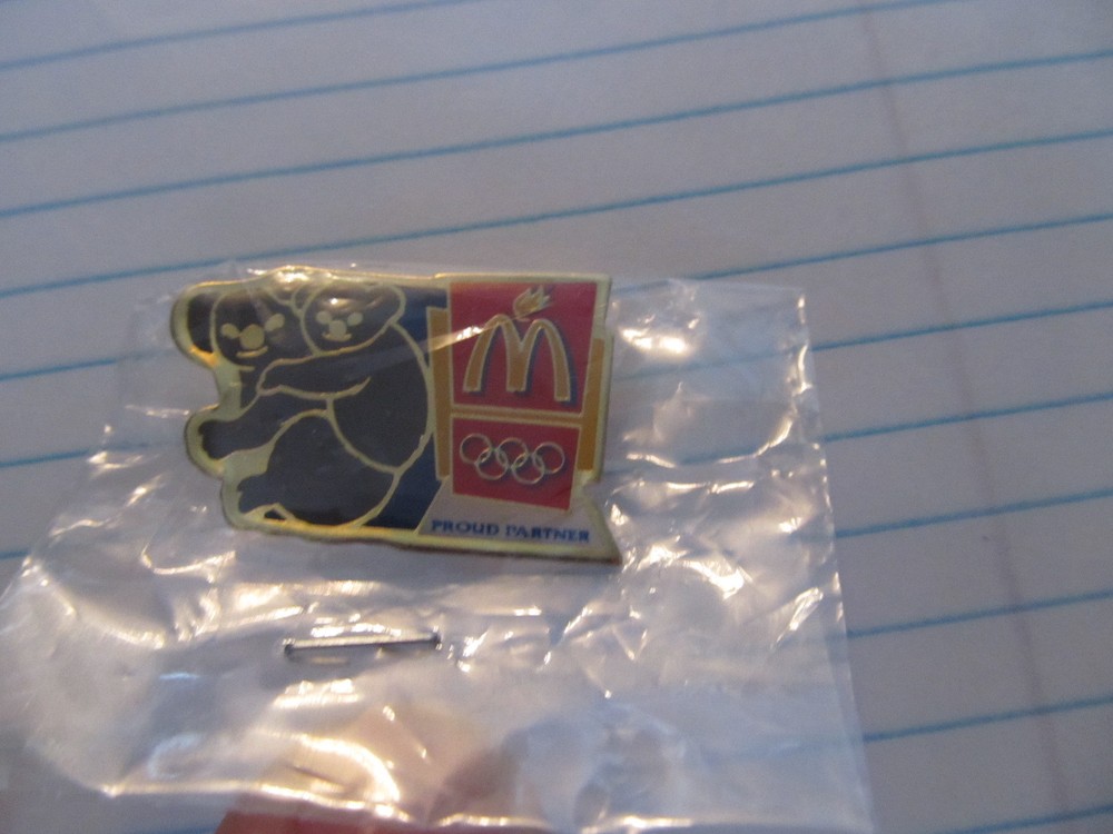 McDonald's "Koala" Olympic Proud Partner pin NEW
