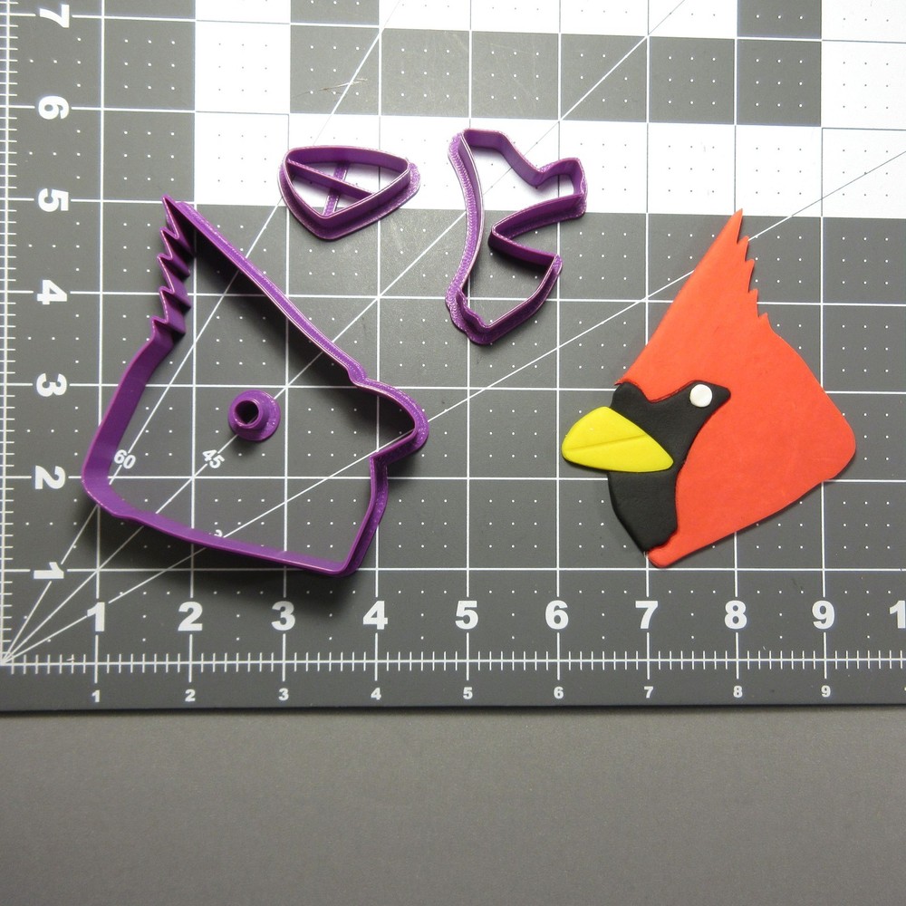 Cardinal Head 100 Cookie Cutter Set