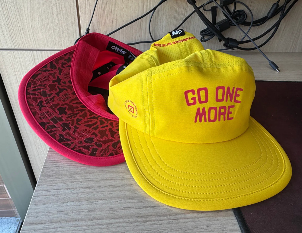 GO ONE MORE Running Hat NWT Ciele Limited