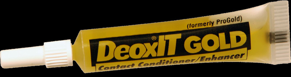 4 pack Combo - 2ml DeoxIT® D100L & GOLD G100L Squeeze Tubes, 100% solution,