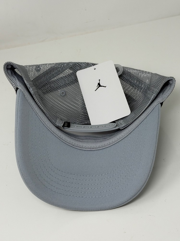 Nike Jordan Jump Man Trucker Hat Wolf Gray