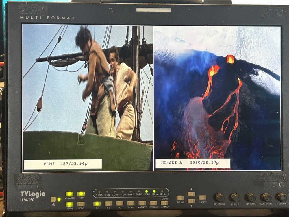 TV LOGIC 15" OLED Monitor LEM-150 (Includes Split Screen)