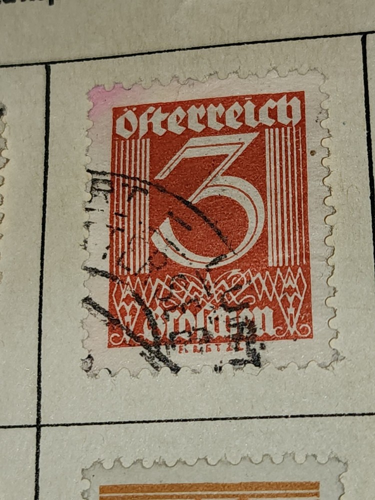 Foreign Austria 3 Stamp Used - #H16