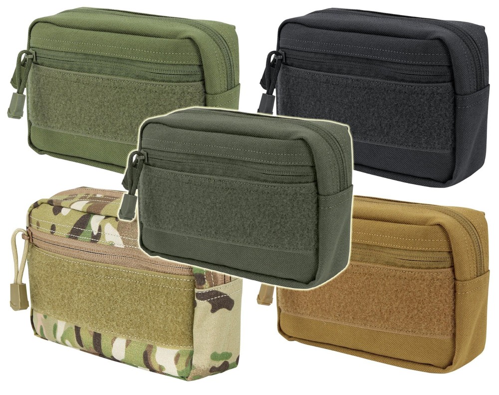 CONDOR 191178 UNIVERSAL Compact Multi-Purpose Utility Hook and Loop Pouch