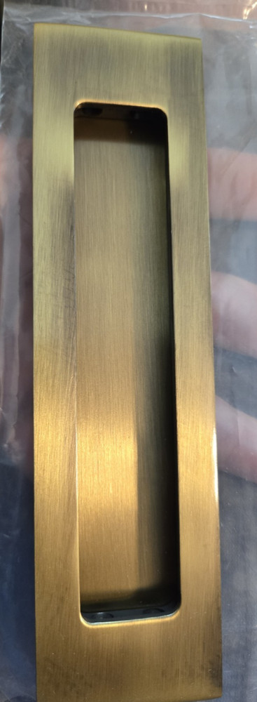 Deltana FP7178 U5 Flush Pull, Rectangular, HD, 7" x 1-7/8" x 3/8" Antique Brass