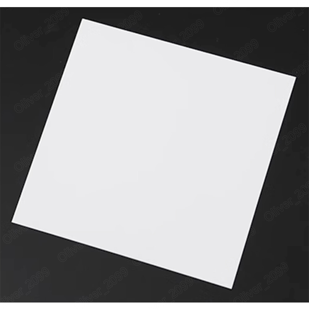 95% Alumina Ceramic Plate Sheets Insulation High-temperature Resistance