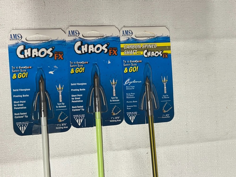 AMS Bowfishing Chaos FX (Tip Turn Release) arrow