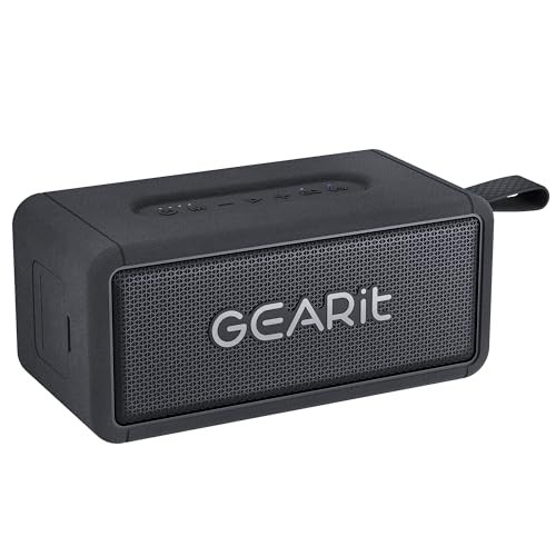 Portable Bluetooth Wireless Speakers - IPX6 Waterproof Inline - 40W Black