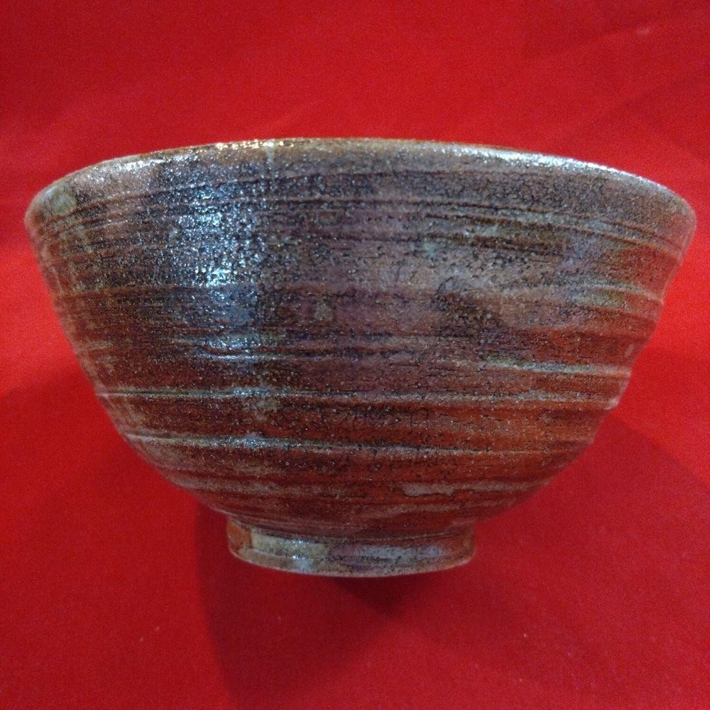 Tea Utensils Brown ceramic round B6