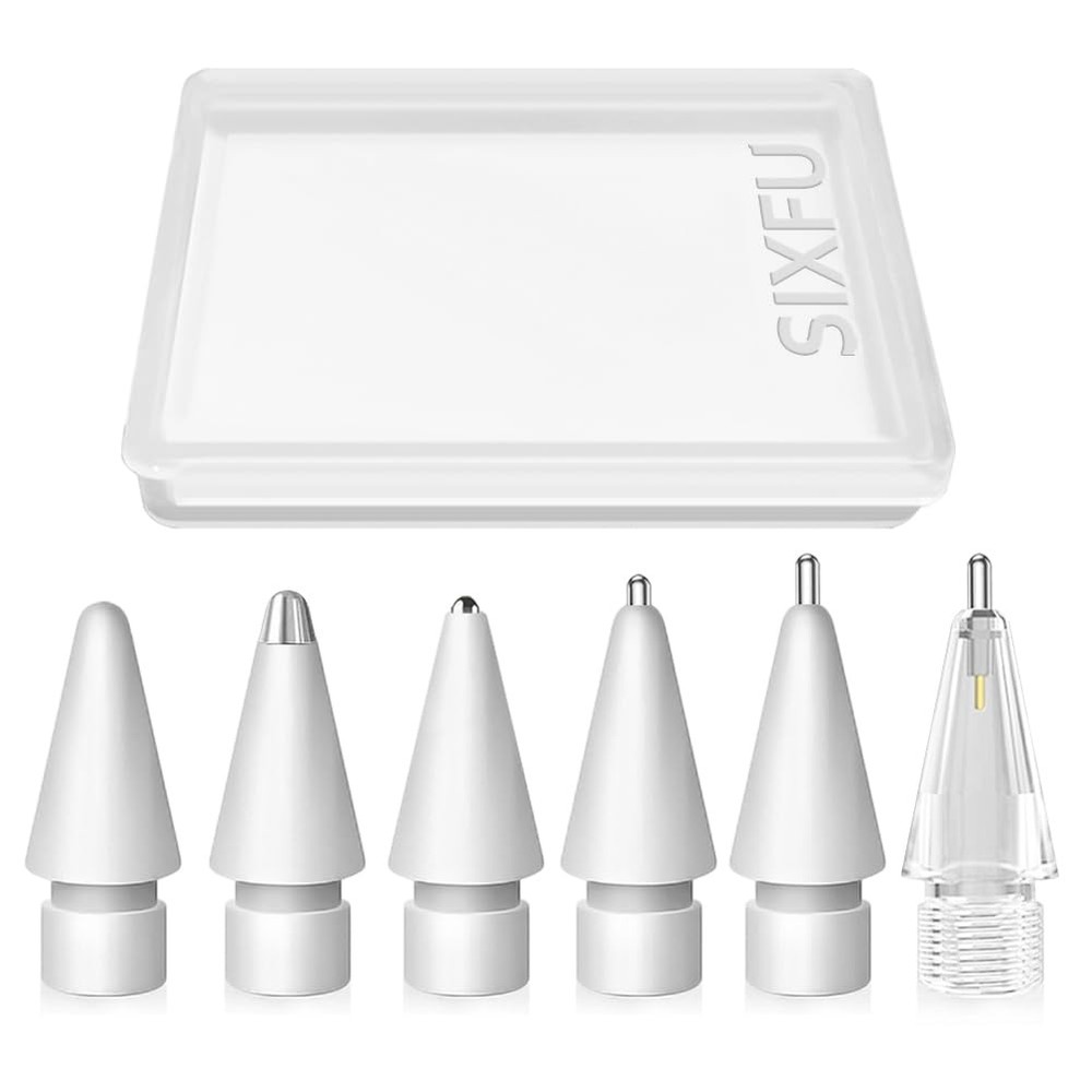 Pencil Tips for Apple Pencil, Multiple Durable iPencil Tip Nibs for iPad /App...
