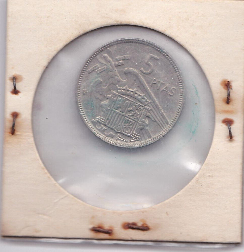 1957 Spain 5 Ptas