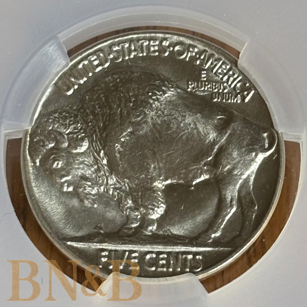 1937 CAC Buffalo Nickel MS65