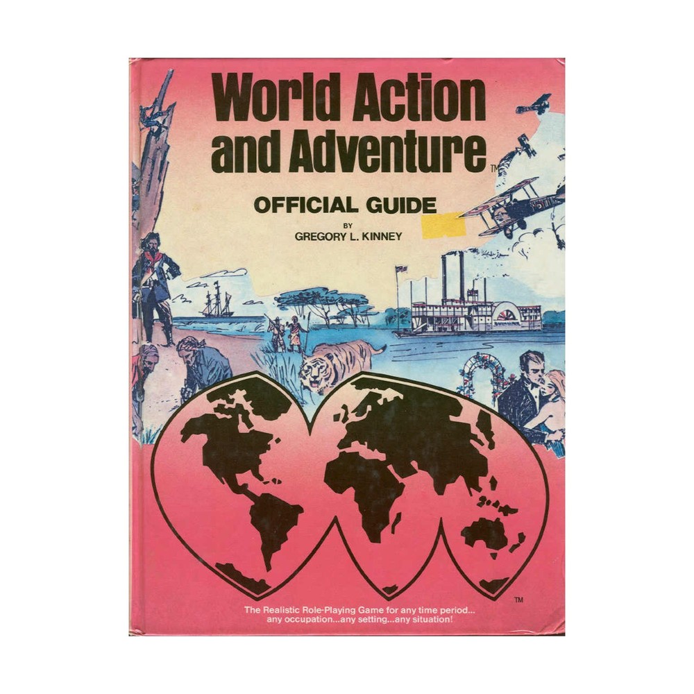 M.S. Kinney RPG Official Guide VG+/EX