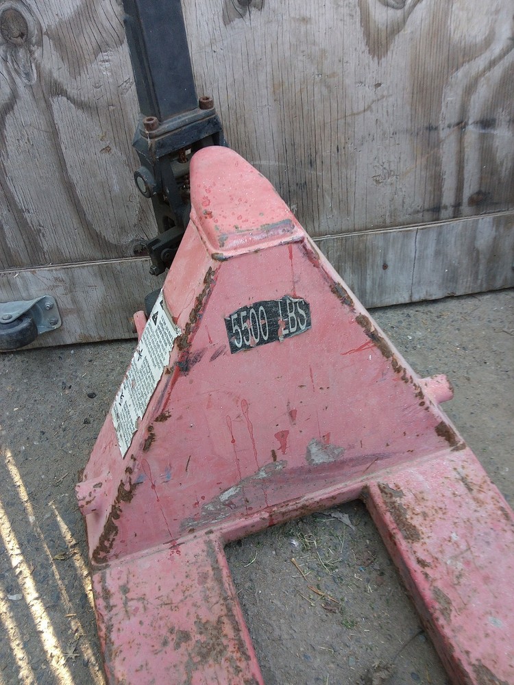 5500 lbs Capacity Pallet Jack Pink