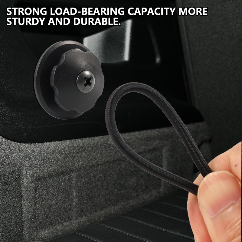 Cargo Hardware Kit Retaining Clip Anchors Screw Fixing For Car Storage Mesh Net