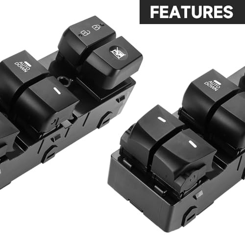 Left Driver Side Master Power Door Window Switch - Compatible for Hyundai