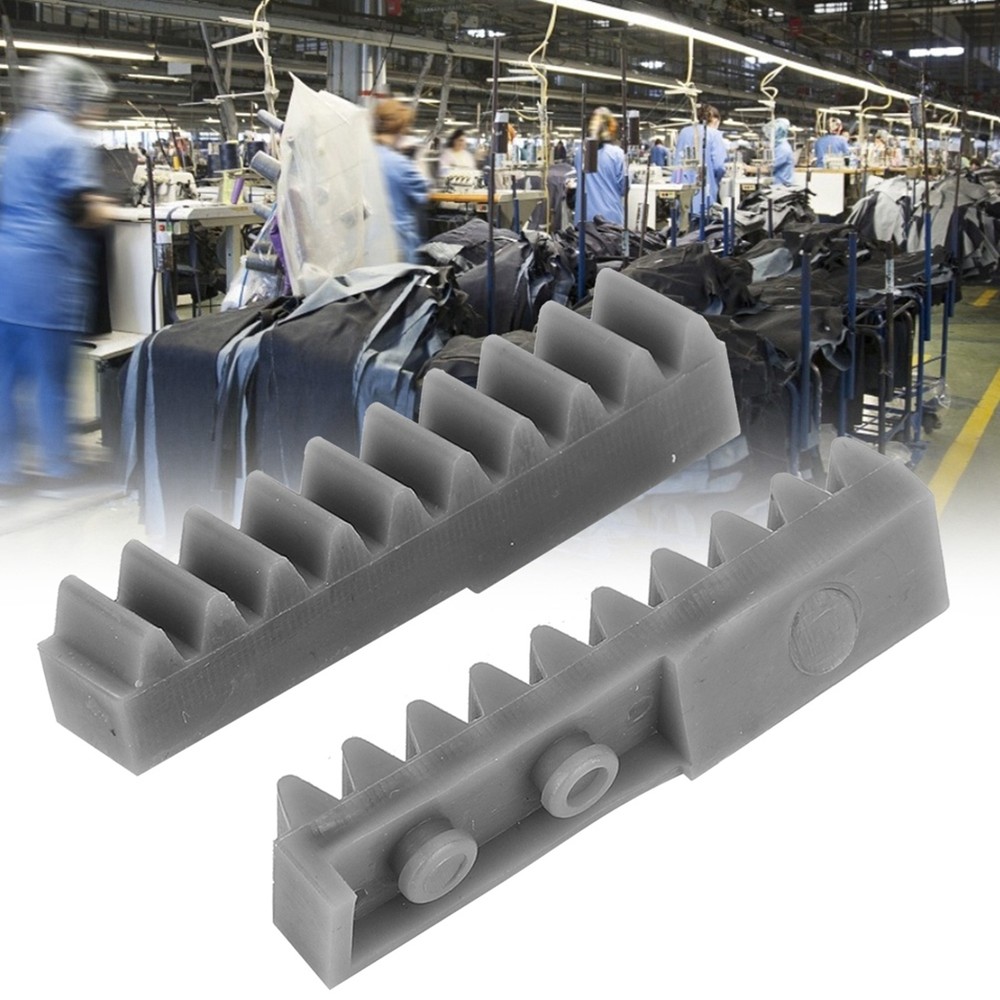 A Pair Side Rack Knitting Machine Plastic Accessory L/R Side Rack Fit For Silver