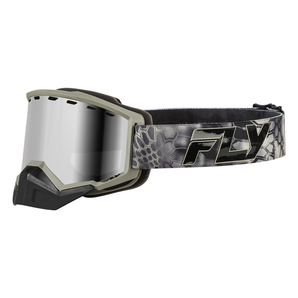 FLY Racing SP Focus Snow Goggle - Kryptek (Smoke Tint / Silver Mirror)