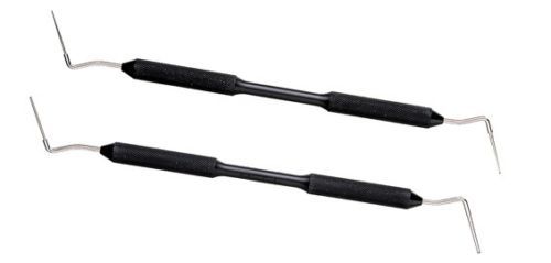 3pcs Dental Endo Buchanan Hand Handle Plugger Tips Size Elements Obturation