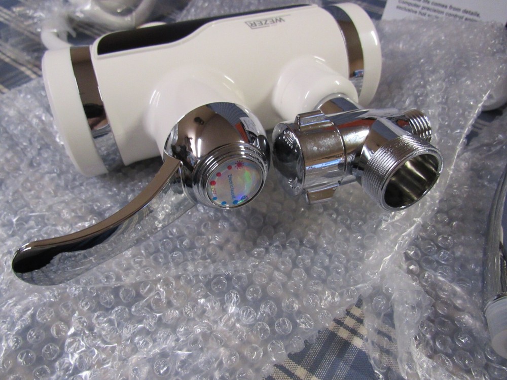 WEZER Electric Water Heater Faucet Instant Hot Water (New Open Box) FREE SHIPPIN
