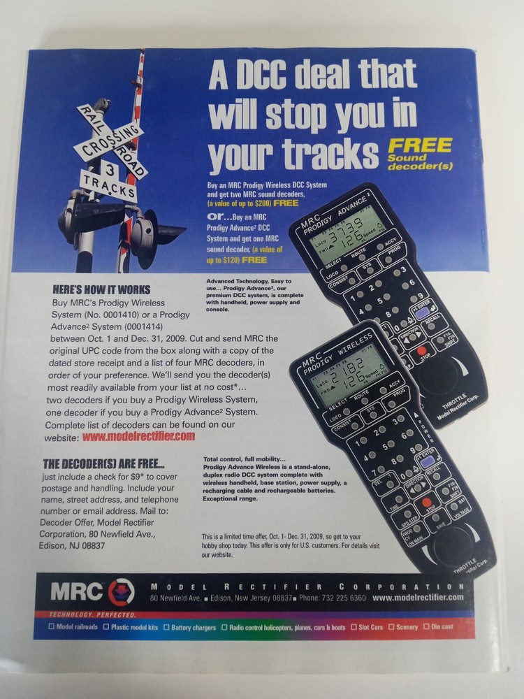 model railroader magazine Nov 2009