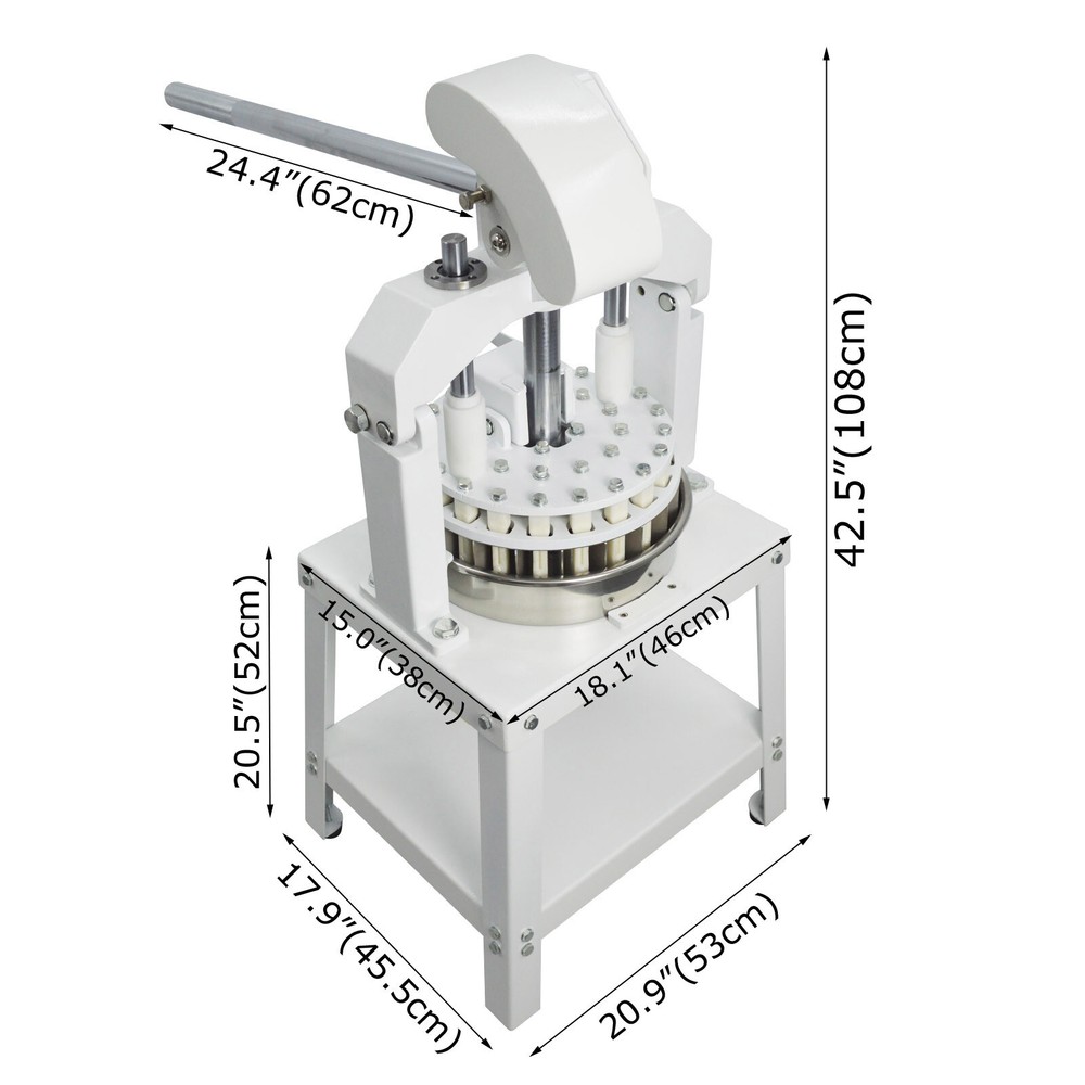Special 40-Piece Manual Dough Divider For Bakery Dough Separator